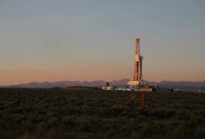 a natural gas well using hydraulic fracturing