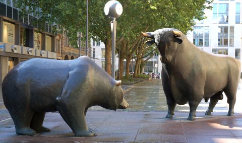 It's bulls v. bears on Wall Street, and the collateral damage is substantial.