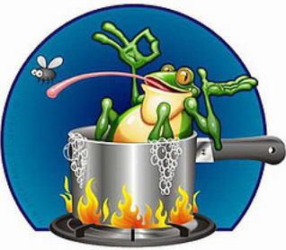 boiling frog